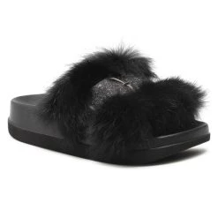 Eva Minge Γυναίκες Παντόφλες EM-21-09-001204 Μαύρο