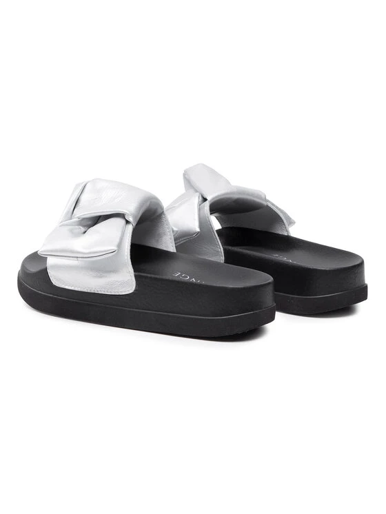 Eva Minge Γυναίκες Παντόφλες EM-21-09-001203 Ασημί 3 Eva Minge Γυναίκες Παντόφλες EM-21-09-001203 Ασημί - Image 3