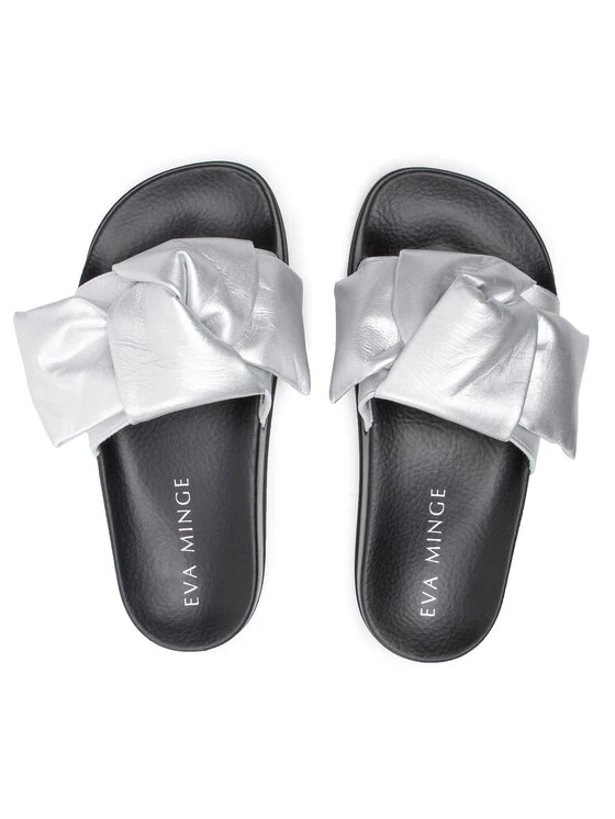 Eva Minge Γυναίκες Παντόφλες EM-21-09-001203 Ασημί 6 Eva Minge Γυναίκες Παντόφλες EM-21-09-001203 Ασημί - Image 6