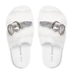 Eva Minge Γυναίκες Παντόφλες EM-21-09-001204 Λευκό -Eva Minge Κατάστημα unnamed file 2563