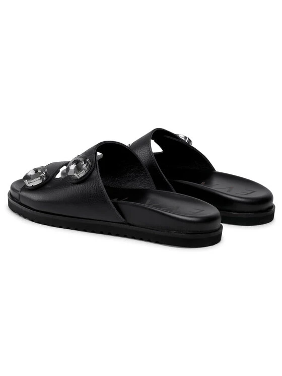 Eva Minge Γυναίκες Παντόφλες EM-21-09-001201 Μαύρο 3 Eva Minge Γυναίκες Παντόφλες EM-21-09-001201 Μαύρο - Image 3