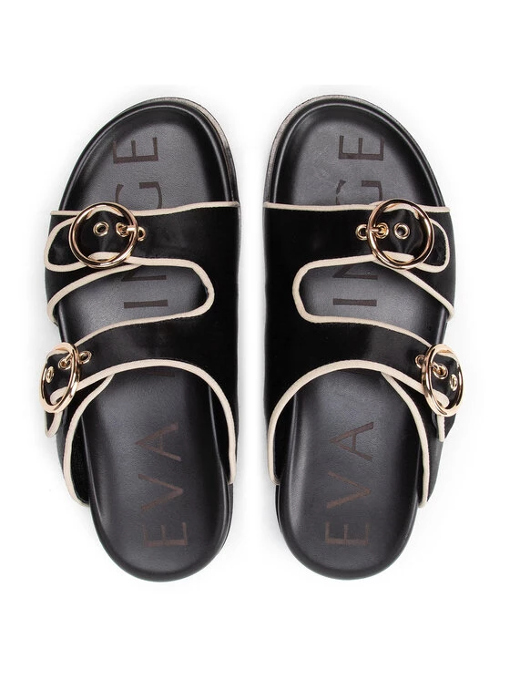 Eva Minge Γυναίκες Παντόφλες EM-21-09-001202 Μαύρο 6 Eva Minge Γυναίκες Παντόφλες EM-21-09-001202 Μαύρο - Image 6