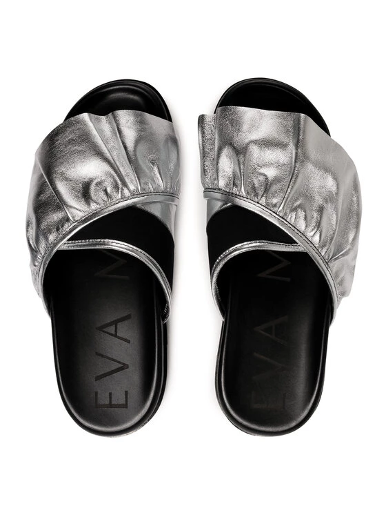 Eva Minge Γυναίκες Παντόφλες EM-21-09-001175 Ασημί 6 Eva Minge Γυναίκες Παντόφλες EM-21-09-001175 Ασημί - Image 6