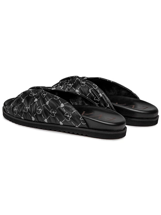 Eva Minge Γυναίκες Παντόφλες EM-21-09-001173 Μαύρο 3 Eva Minge Γυναίκες Παντόφλες EM-21-09-001173 Μαύρο - Image 3