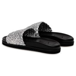 Eva Minge Γυναίκες Παντόφλες EM-21-09-001170 Ασημί -Eva Minge Κατάστημα unnamed file 2620