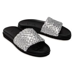 Eva Minge Γυναίκες Παντόφλες EM-21-09-001170 Ασημί -Eva Minge Κατάστημα unnamed file 2622