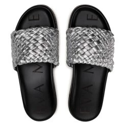 Eva Minge Γυναίκες Παντόφλες EM-21-09-001170 Ασημί -Eva Minge Κατάστημα unnamed file 2623