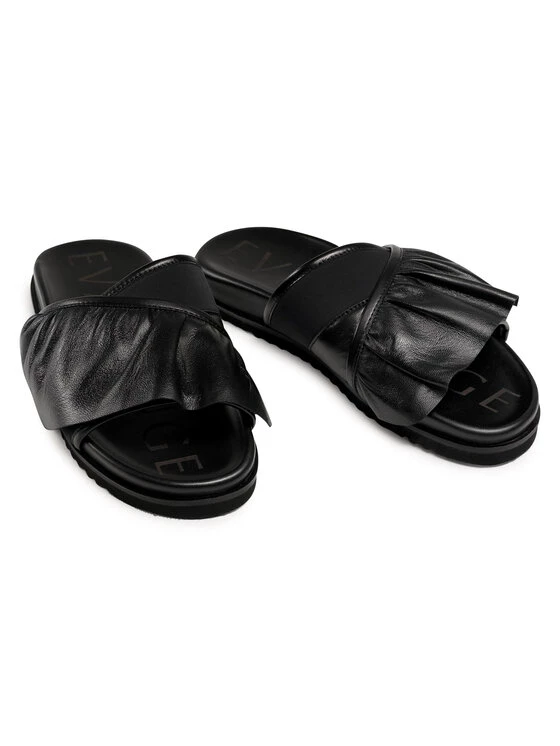 Eva Minge Γυναίκες Παντόφλες EM-21-09-001175 Μαύρο 5 Eva Minge Γυναίκες Παντόφλες EM-21-09-001175 Μαύρο - Image 5