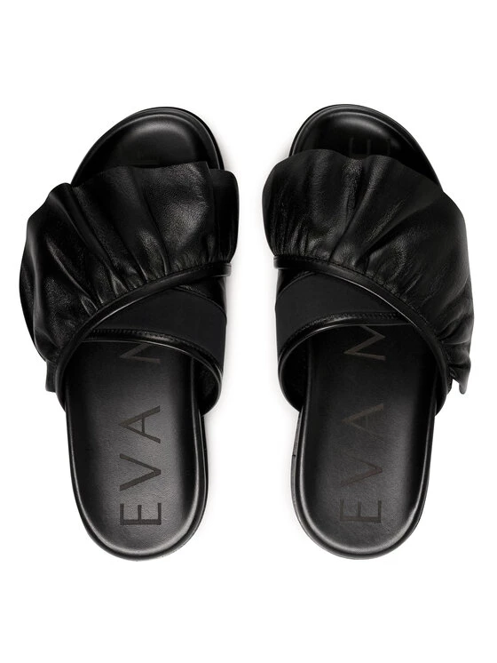 Eva Minge Γυναίκες Παντόφλες EM-21-09-001175 Μαύρο 6 Eva Minge Γυναίκες Παντόφλες EM-21-09-001175 Μαύρο - Image 6