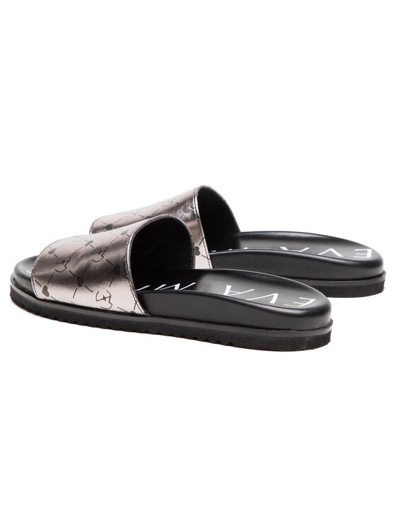 Eva Minge Γυναίκες Παντόφλες EM-21-09-001116 Ασημί 3 Eva Minge Γυναίκες Παντόφλες EM-21-09-001116 Ασημί - Image 3