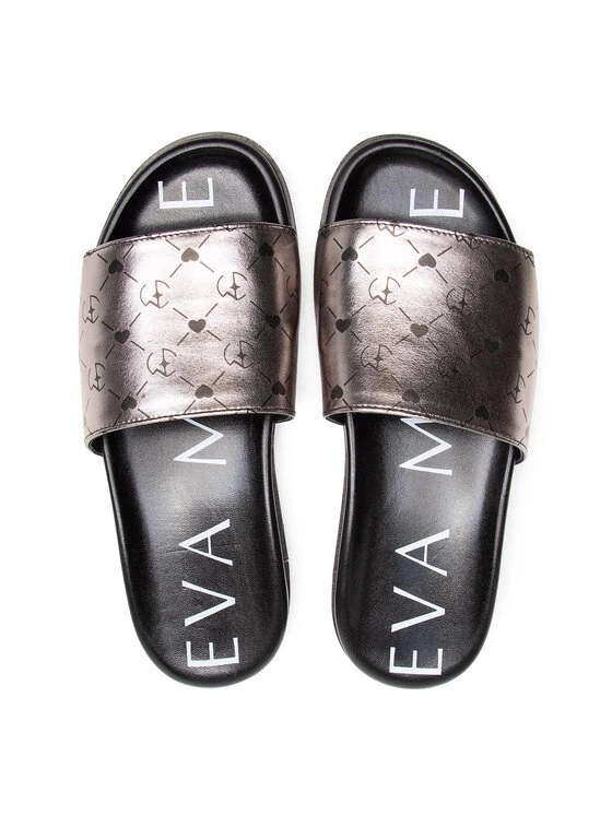 Eva Minge Γυναίκες Παντόφλες EM-21-09-001116 Ασημί 6 Eva Minge Γυναίκες Παντόφλες EM-21-09-001116 Ασημί - Image 6