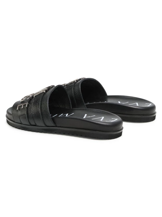 Eva Minge Γυναίκες Παντόφλες EM-21-09-001118 Μαύρο 3 Eva Minge Γυναίκες Παντόφλες EM-21-09-001118 Μαύρο - Image 3