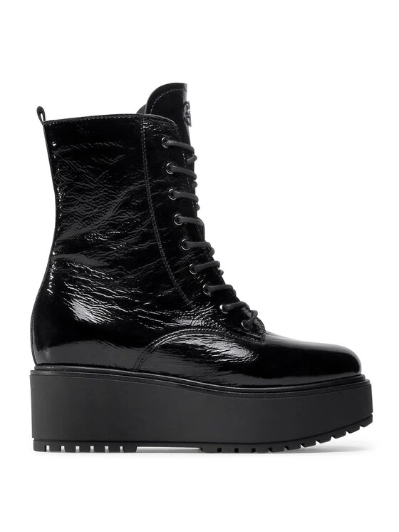 Eva Minge Γυναίκες Biker Μποτάκια Μποτάκια EM-56-08-001045 Μαύρο 3 Eva Minge Γυναίκες Biker Μποτάκια Μποτάκια EM-56-08-001045 Μαύρο - Image 3