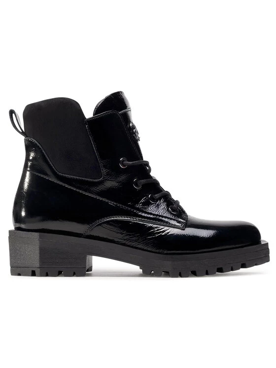 Eva Minge Γυναίκες Biker Μποτάκια Μποτάκια EM-56-08-001006 Μαύρο 2 Eva Minge Γυναίκες Biker Μποτάκια Μποτάκια EM-56-08-001006 Μαύρο - Image 2