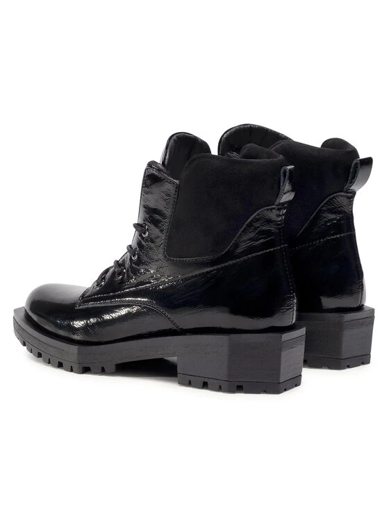 Eva Minge Γυναίκες Biker Μποτάκια Μποτάκια EM-56-08-001006 Μαύρο 3 Eva Minge Γυναίκες Biker Μποτάκια Μποτάκια EM-56-08-001006 Μαύρο - Image 3