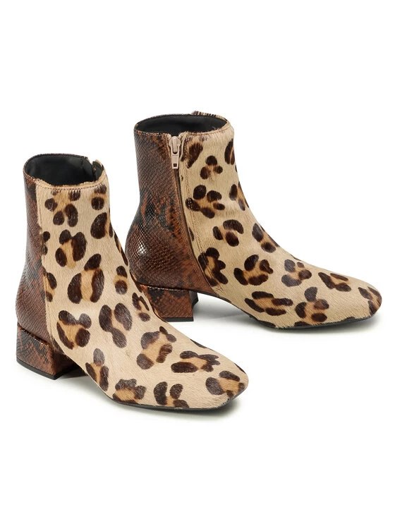 Eva Minge Γυναίκες Biker Μποτάκια Μποτάκια EM-23-08-001020 Μπεζ 5 Eva Minge Γυναίκες Biker Μποτάκια Μποτάκια EM-23-08-001020 Μπεζ - Image 5