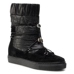 Eva Minge Γυναίκες Biker Μποτάκια Μποτάκια EM-21-08-001001 Μαύρο