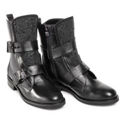 Eva Minge Γυναίκες Biker Μποτάκια Μποτάκια EM-08-08-000988 Μαύρο -Eva Minge Κατάστημα unnamed file 2706