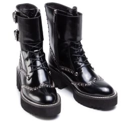 Eva Minge Γυναίκες Biker Μποτάκια Μποτάκια EM-40-08-000919 Μαύρο -Eva Minge Κατάστημα unnamed file 2731