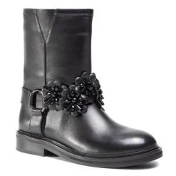Eva Minge Γυναίκες Biker Μποτάκια Μποτάκια EM-40-08-000932 Μαύρο