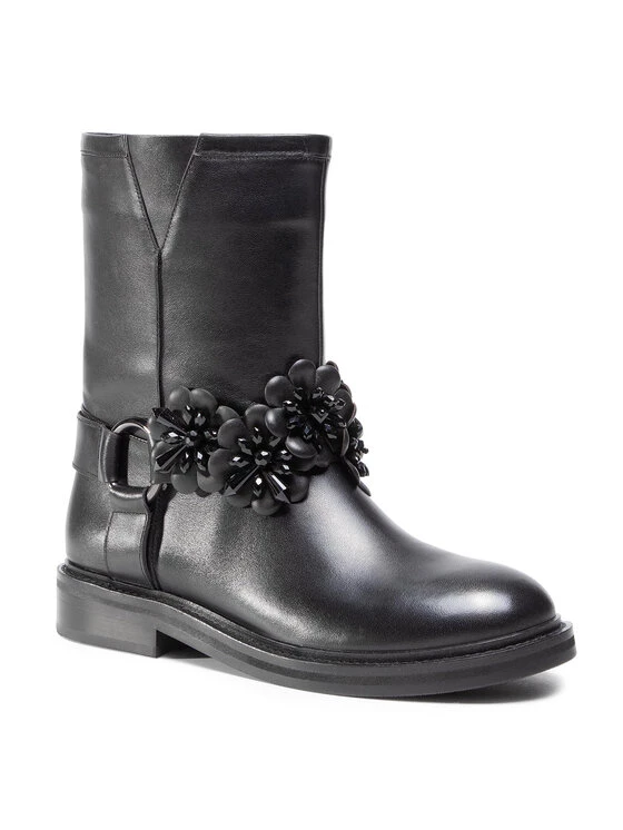 Eva Minge Γυναίκες Biker Μποτάκια Μποτάκια EM-40-08-000932 Μαύρο 1 Eva Minge Γυναίκες Biker Μποτάκια Μποτάκια EM-40-08-000932 Μαύρο