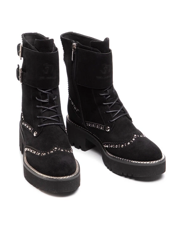 Eva Minge Γυναίκες Biker Μποτάκια Μποτάκια EM-40-08-000919 Μαύρο 5 Eva Minge Γυναίκες Biker Μποτάκια Μποτάκια EM-40-08-000919 Μαύρο - Image 5