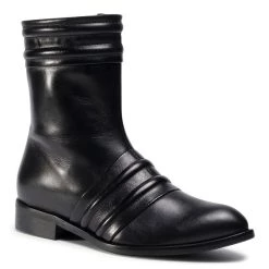 Eva Minge Γυναίκες Biker Μποτάκια Μποτάκια EM-21-08-000947 Μαύρο