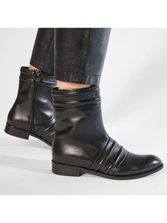 Eva Minge Γυναίκες Biker Μποτάκια Μποτάκια EM-21-08-000947 Μαύρο 2 Eva Minge Γυναίκες Biker Μποτάκια Μποτάκια EM-21-08-000947 Μαύρο - Image 2