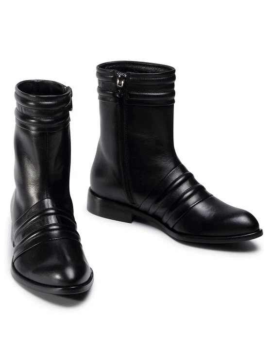 Eva Minge Γυναίκες Biker Μποτάκια Μποτάκια EM-21-08-000947 Μαύρο 6 Eva Minge Γυναίκες Biker Μποτάκια Μποτάκια EM-21-08-000947 Μαύρο - Image 6