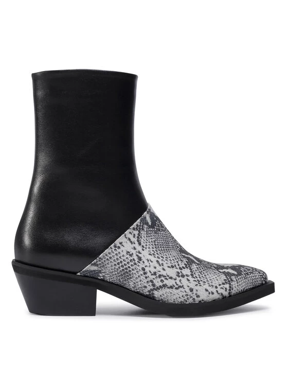 Eva Minge Γυναίκες Biker Μποτάκια Μποτάκια EM-45-08-000894 Μαύρο 2 Eva Minge Γυναίκες Biker Μποτάκια Μποτάκια EM-45-08-000894 Μαύρο - Image 2