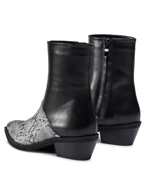 Eva Minge Γυναίκες Biker Μποτάκια Μποτάκια EM-45-08-000894 Μαύρο 3 Eva Minge Γυναίκες Biker Μποτάκια Μποτάκια EM-45-08-000894 Μαύρο - Image 3