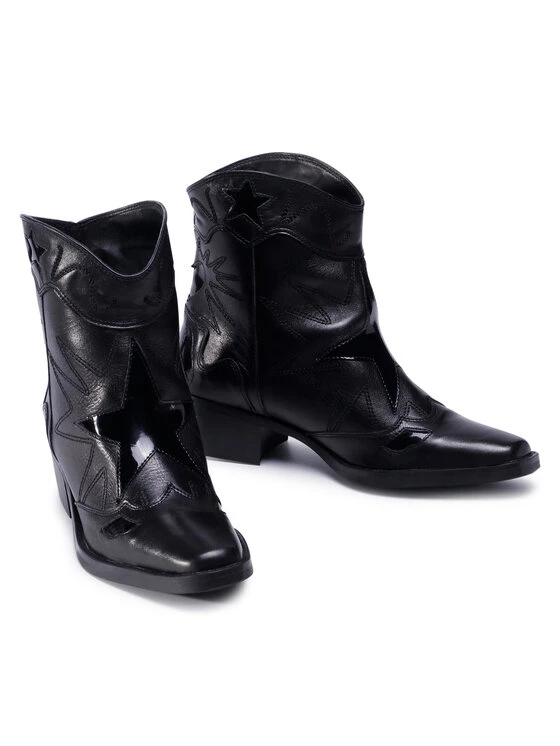 Eva Minge Γυναίκες Biker Μποτάκια Μποτάκια EM-38-08-000840 Μαύρο 5 Eva Minge Γυναίκες Biker Μποτάκια Μποτάκια EM-38-08-000840 Μαύρο - Image 5