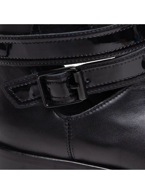 Eva Minge Γυναίκες Biker Μποτάκια Μποτάκια EM-21-08-000872 Μαύρο 6 Eva Minge Γυναίκες Biker Μποτάκια Μποτάκια EM-21-08-000872 Μαύρο - Image 6