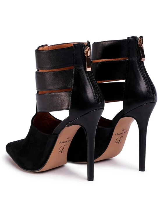 Eva Minge Γυναίκες Μποτάκια EM-45-07-000844 Μαύρο 3 Eva Minge Γυναίκες Μποτάκια EM-45-07-000844 Μαύρο - Image 3