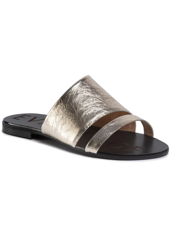 Eva Minge Γυναίκες Παντόφλες EM-08-07-000726 Χρυσό 1 Eva Minge Γυναίκες Παντόφλες EM-08-07-000726 Χρυσό