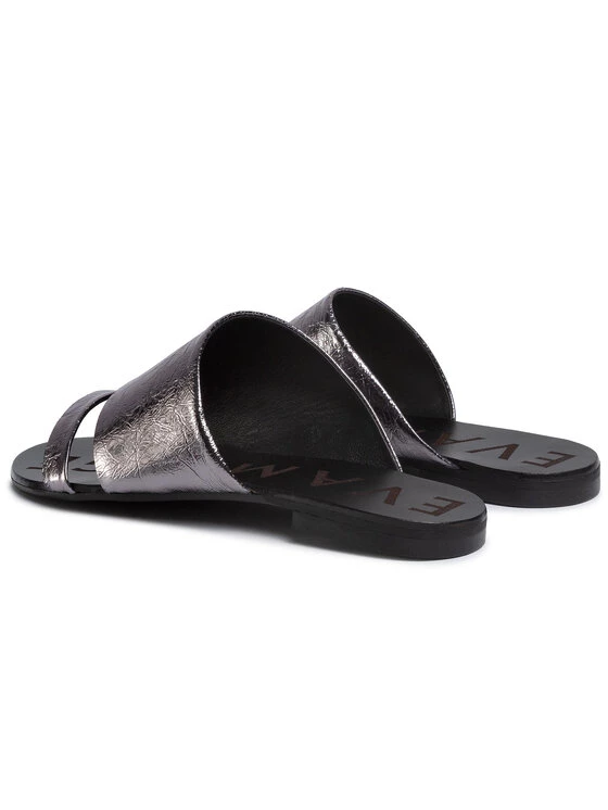 Eva Minge Γυναίκες Παντόφλες EM-08-07-000726 Ασημί 3 Eva Minge Γυναίκες Παντόφλες EM-08-07-000726 Ασημί - Image 3