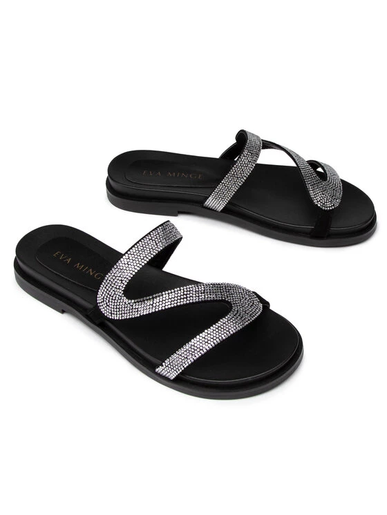 Eva Minge Γυναίκες Παντόφλες EM-35-07-000997 Ασημί 5 Eva Minge Γυναίκες Παντόφλες EM-35-07-000997 Ασημί - Image 5