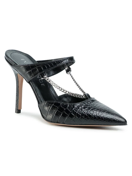 Eva Minge Γυναίκες Παντόφλες EM-49-07-000705 Μαύρο 1 Eva Minge Γυναίκες Παντόφλες EM-49-07-000705 Μαύρο