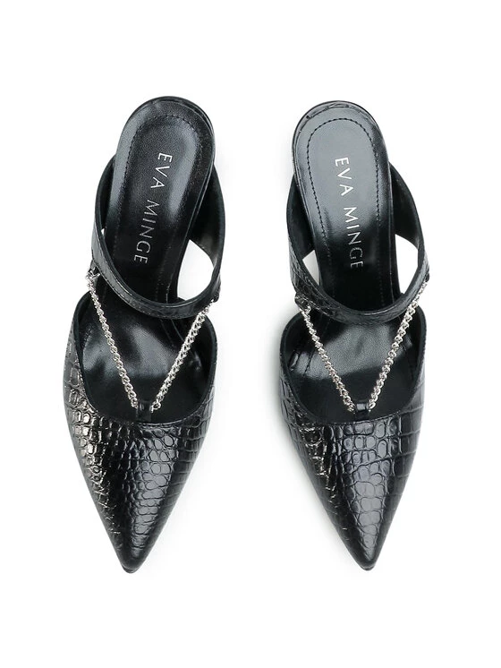 Eva Minge Γυναίκες Παντόφλες EM-49-07-000705 Μαύρο 5 Eva Minge Γυναίκες Παντόφλες EM-49-07-000705 Μαύρο - Image 5