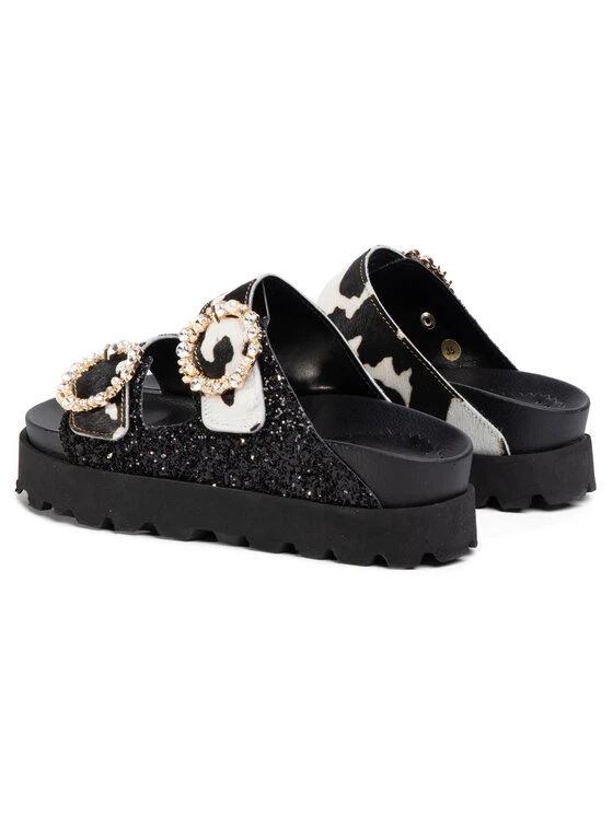 Eva Minge Γυναίκες Παντόφλες EM-23-07-000640 Μαύρο 3 Eva Minge Γυναίκες Παντόφλες EM-23-07-000640 Μαύρο - Image 3