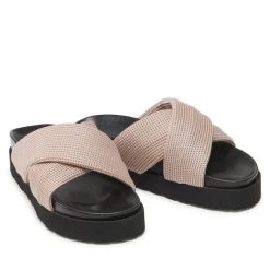 Eva Minge Γυναίκες Παντόφλες EM-23-07-000646 Μπεζ -Eva Minge Κατάστημα unnamed file 2898