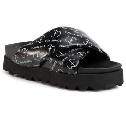 Eva Minge Γυναίκες Παντόφλες EM-23-07-000645 Μαύρο