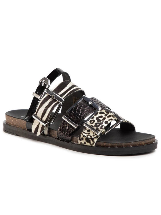 Eva Minge Γυναίκες Παντόφλες EM-18-07-000628 Μαύρο 1 Eva Minge Γυναίκες Παντόφλες EM-18-07-000628 Μαύρο