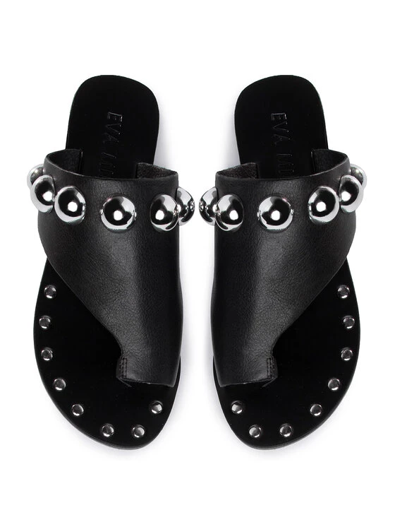 Eva Minge Γυναίκες Παντόφλες EM-11-07-000609 Μαύρο 5 Eva Minge Γυναίκες Παντόφλες EM-11-07-000609 Μαύρο - Image 5