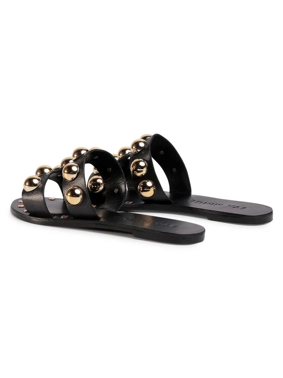 Eva Minge Γυναίκες Παντόφλες EM-11-07-000611 Μαύρο 3 Eva Minge Γυναίκες Παντόφλες EM-11-07-000611 Μαύρο - Image 3