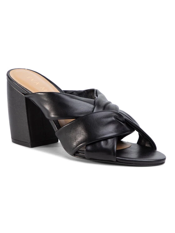 Eva Minge Γυναίκες Παντόφλες EM-44-07-000547 Μαύρο 1 Eva Minge Γυναίκες Παντόφλες EM-44-07-000547 Μαύρο