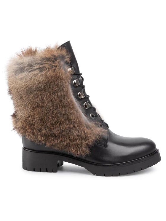 Eva Minge Γυναίκες Biker Μποτάκια Ορειβατικά παπούτσια EM-10-06-000481 Μαύρο 2 Eva Minge Γυναίκες Biker Μποτάκια Ορειβατικά παπούτσια EM-10-06-000481 Μαύρο - Image 2