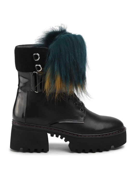 Eva Minge Γυναίκες Biker Μποτάκια Μποτάκια EM-40-06-000445 Μαύρο 2 Eva Minge Γυναίκες Biker Μποτάκια Μποτάκια EM-40-06-000445 Μαύρο - Image 2