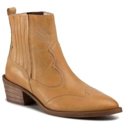 Eva Minge Γυναίκες Biker Μποτάκια Μποτάκια EM-34-06-000745 Κίτρινο