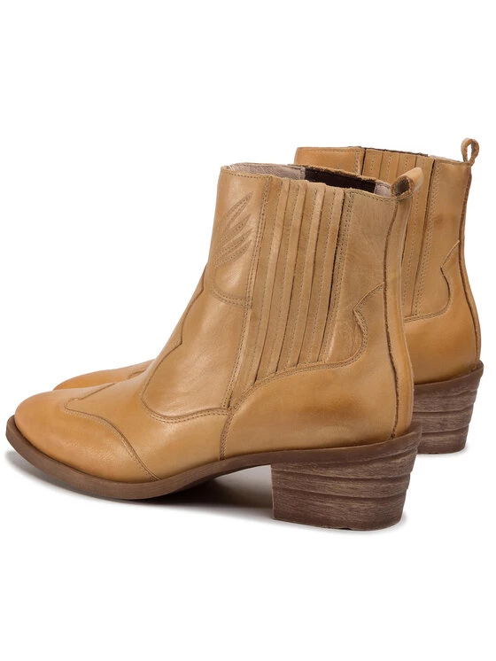 Eva Minge Γυναίκες Biker Μποτάκια Μποτάκια EM-34-06-000745 Κίτρινο 3 Eva Minge Γυναίκες Biker Μποτάκια Μποτάκια EM-34-06-000745 Κίτρινο - Image 3